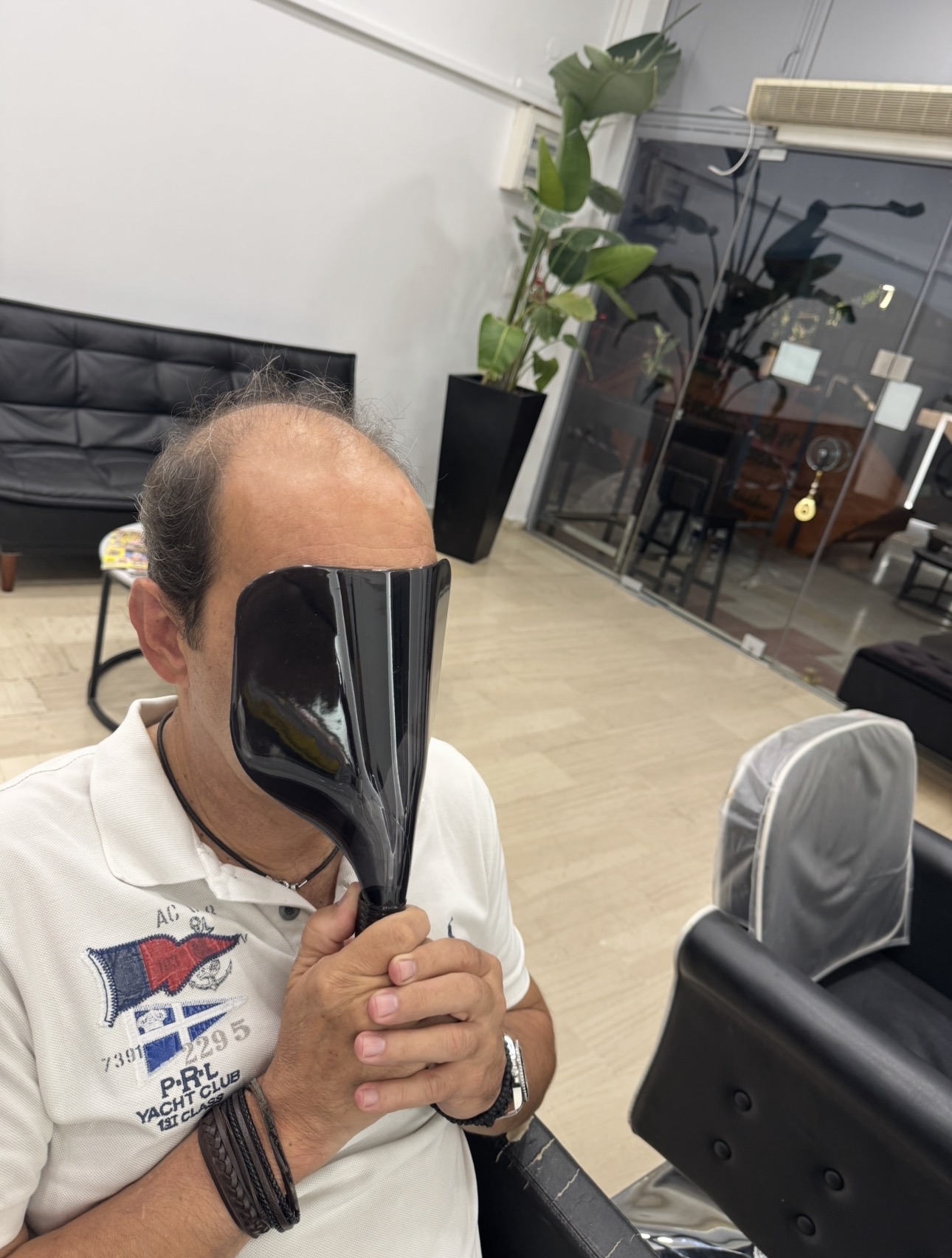 Πριν την εφαρμογή hair system
